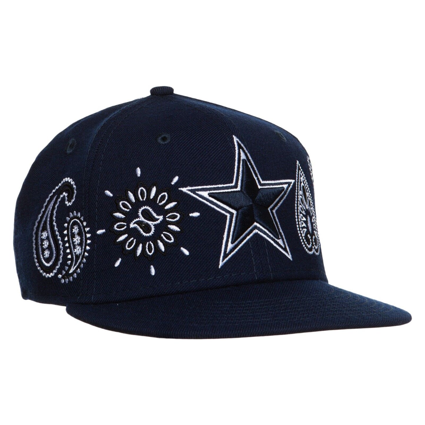 Dallas Cowboys All Over Print Paisley 59Fifty Fitted Hat