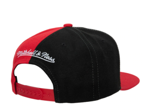 Miami Heat Mitchell & Ness Retroline HWC Snapback Hat - Red