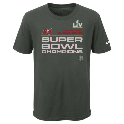 Tampa Bay Buccaneers Nike Youth Super Bowl LV Champions Locker Room Trophy Shirt