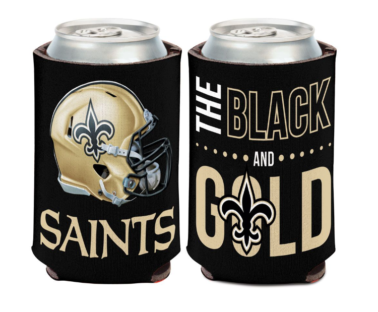 New Orleans Saints Team Slogan Can Cooler