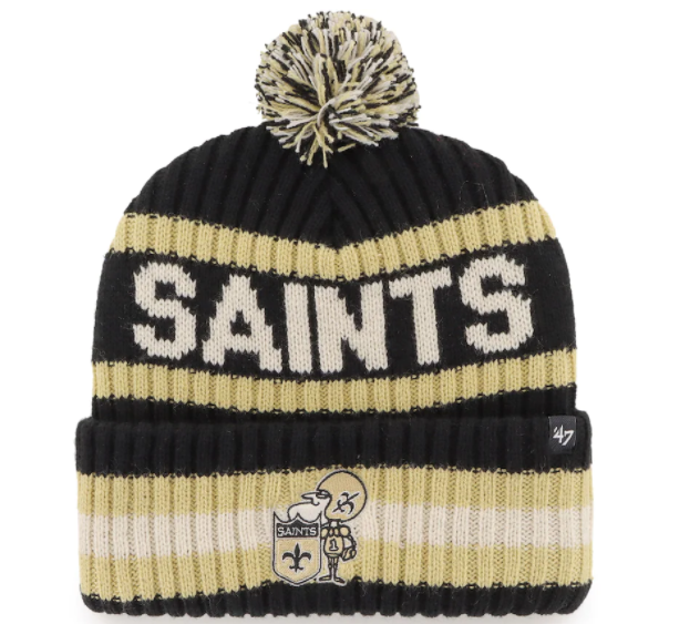 New Orleans Saints '47 Brand Team Legacy Bering Knit Hat