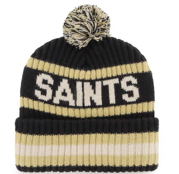 New Orleans Saints '47 Brand Team Legacy Bering Knit Hat