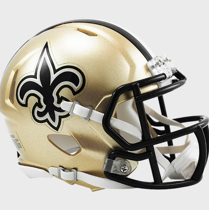 New Orleans Saints Mini Replica Helmets