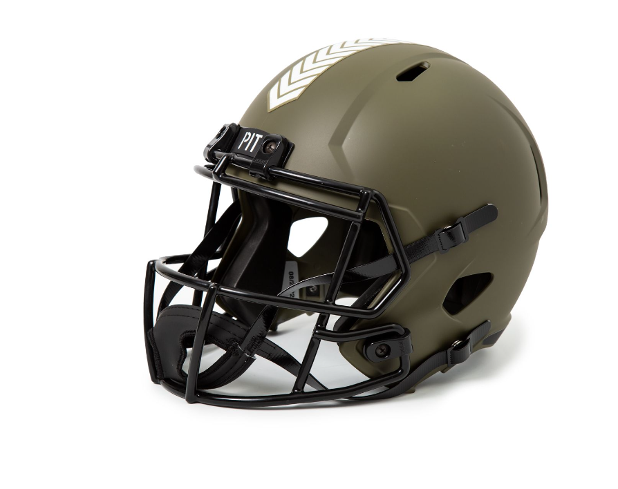 Pittsburgh Steelers Salute to Service (STS) Mini Replica Helmet