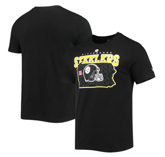 Pittsburgh Steelers New Era State Pride T-Shirt - Black