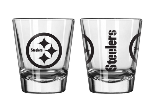 Pittsburgh Steelers 2 oz Game Day Shot Glass