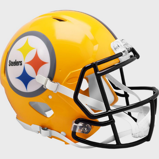Pittsburgh Steelers Riddell Yellow 1962 Mini Speed Replica Helmet