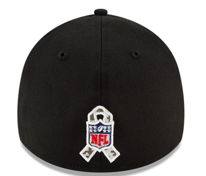 New Orleans Saints Salute to Service 39THIRTY Flex Hat - Black