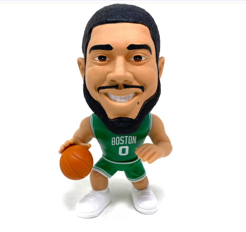 Boston Celtics Jayson Tatum Party Animal NBA Big Shot Baller Mini-Figurine