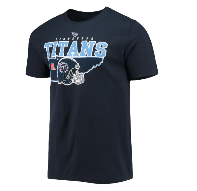 Tennessee Titans New Era State Pride T-Shirt - Blue