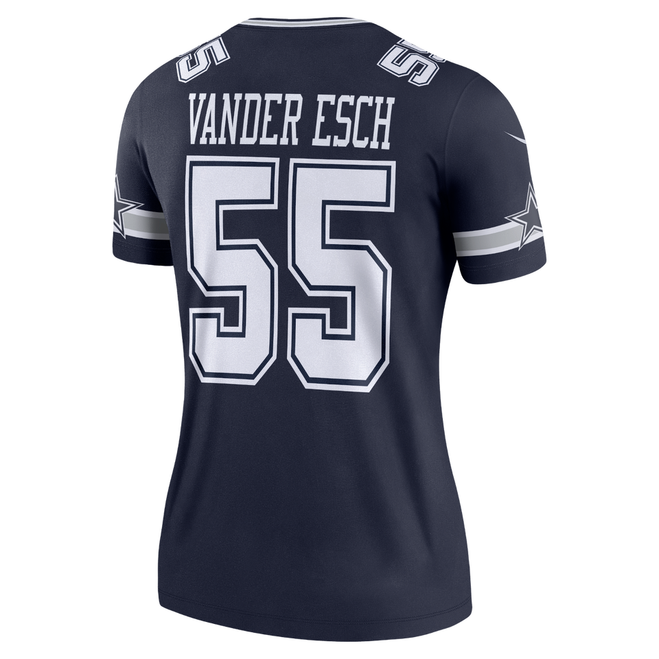 Dallas Cowboys Nike Women's #55 Leighton Vander Esch Legend Jersey - Navy