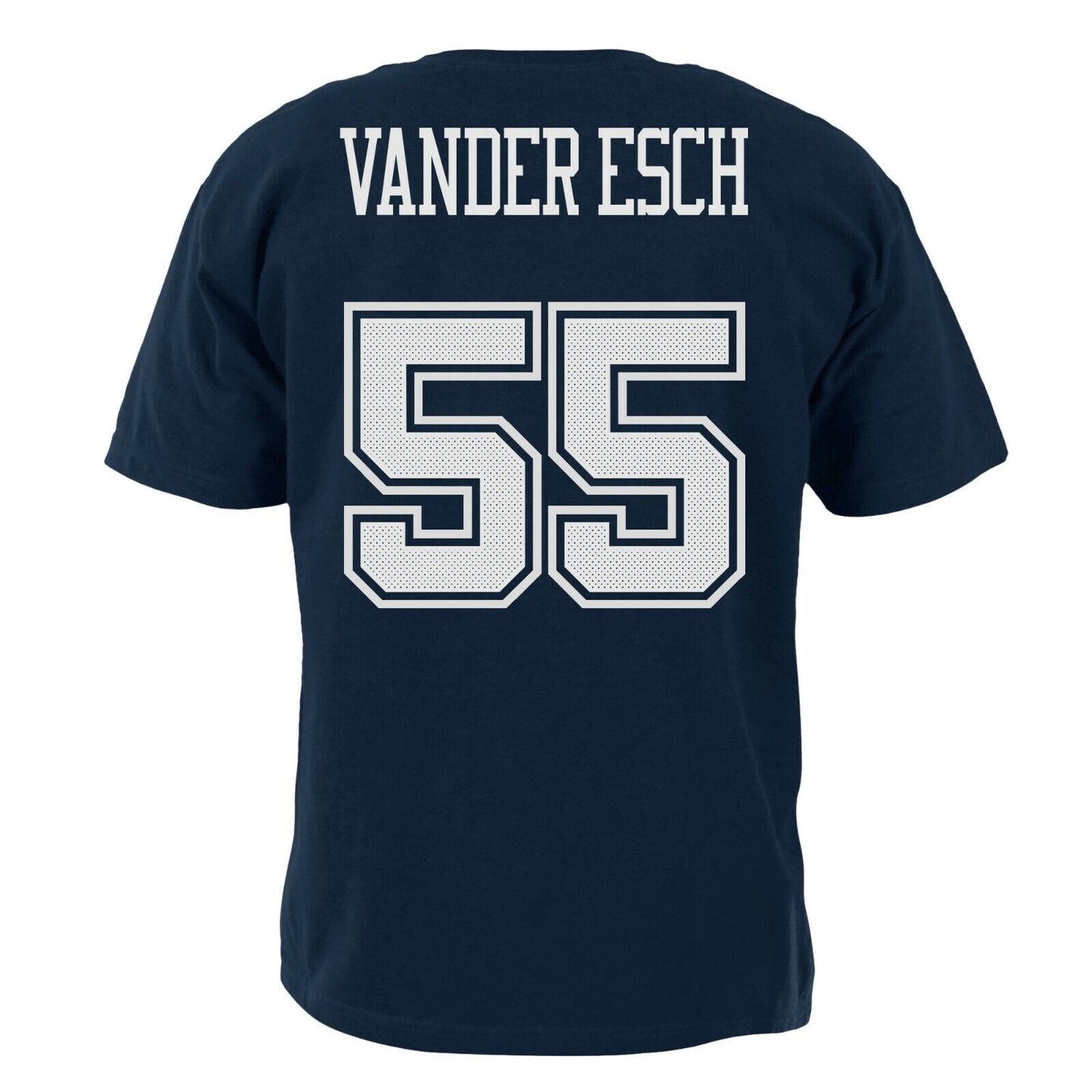 Dallas Cowboys Leighton Vander Esch Pride Player 3 Blue Men's T-Shirt