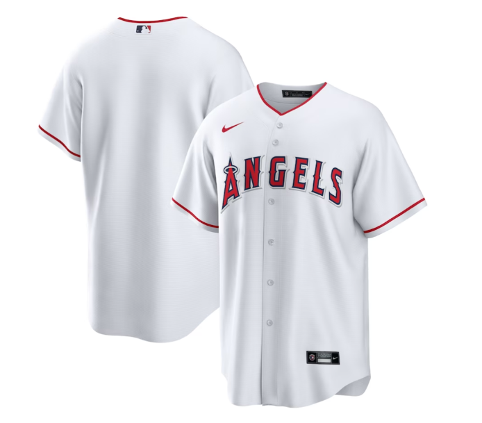 Los Angeles Angels Youth Nike Home White Jersey