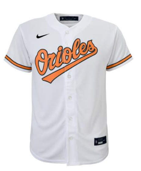 Baltimore Orioles Nike Pre-School Kids Jersey- White