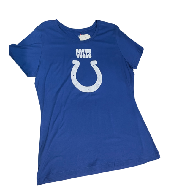 Indianapolis Colts Womens Franchise Fit T-shirt - Blue