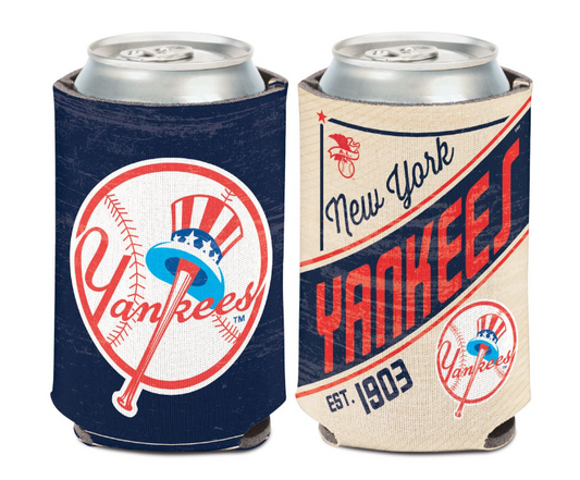 New York Yankees Cooperstown Est Can Cooler