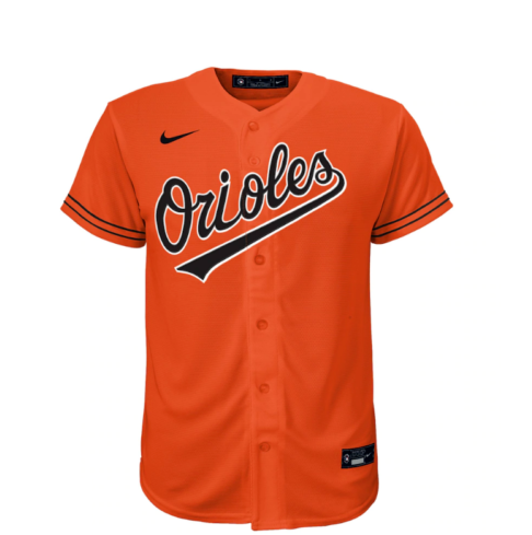 Baltimore Orioles Nike Toddler Jersey- Orange